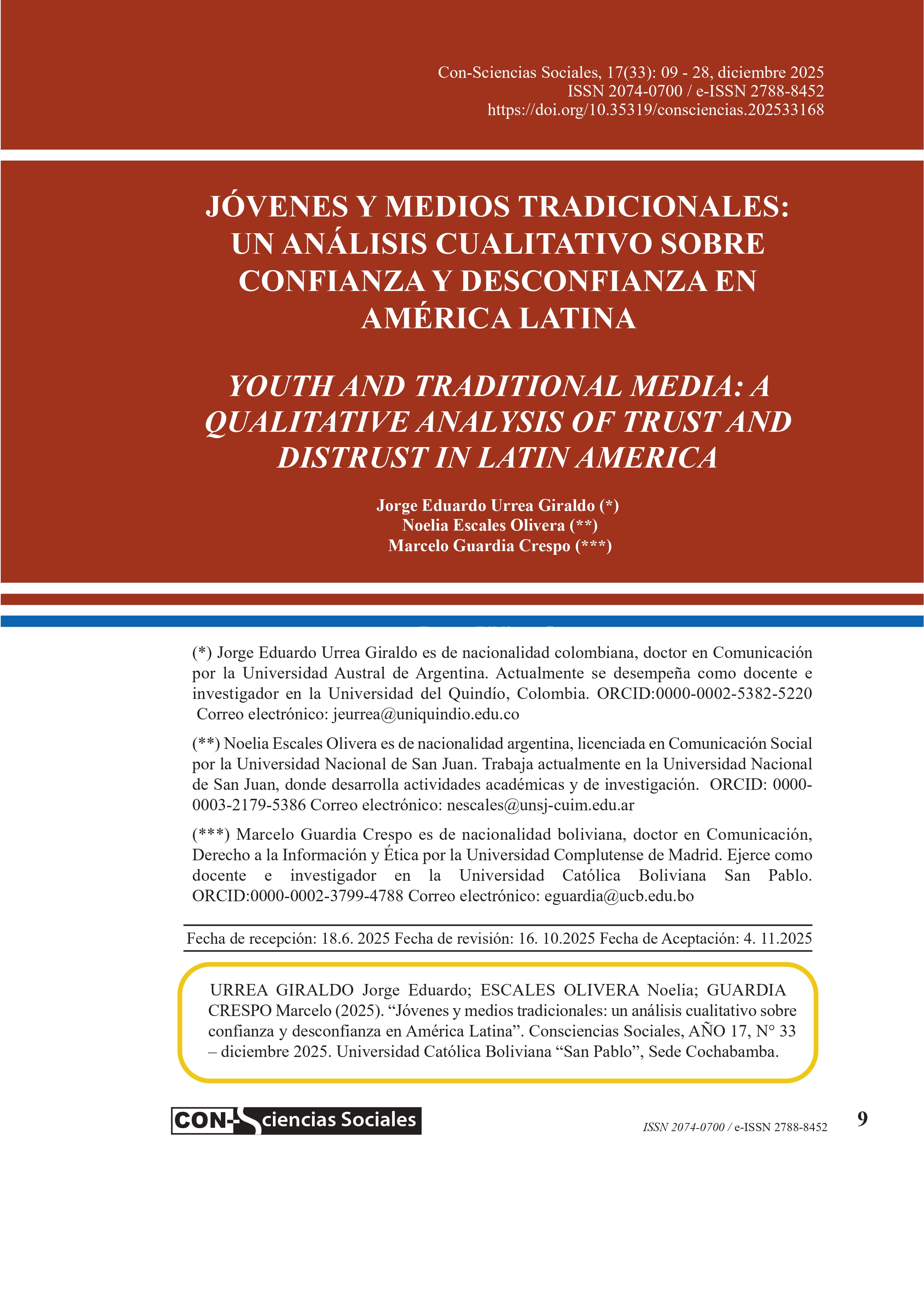 Youth and traditional media